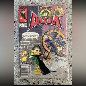 Vintage 1980s Count Duckula Comic Book
